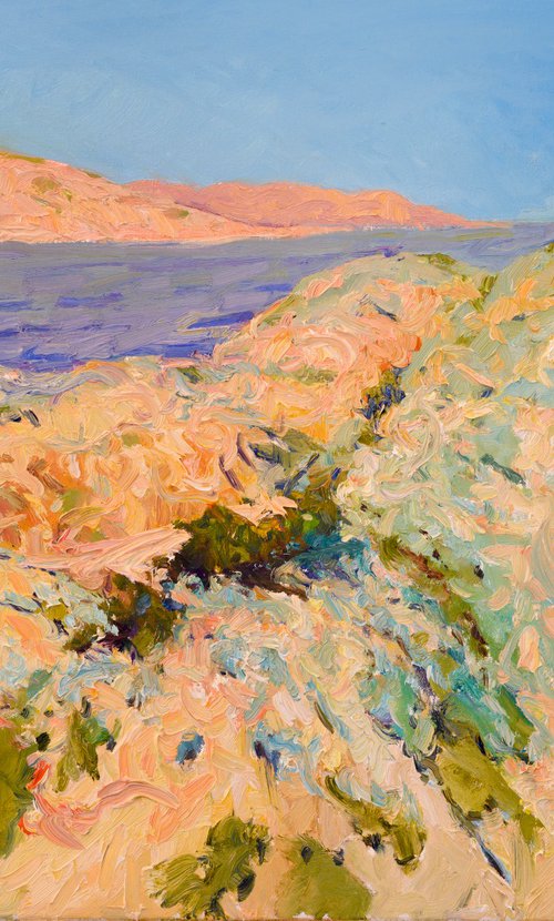 Ocean from Malibu by Suren Nersisyan