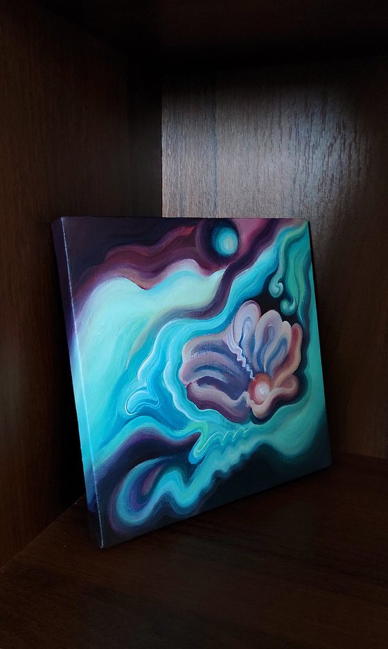 Diamond Waves. Triptych