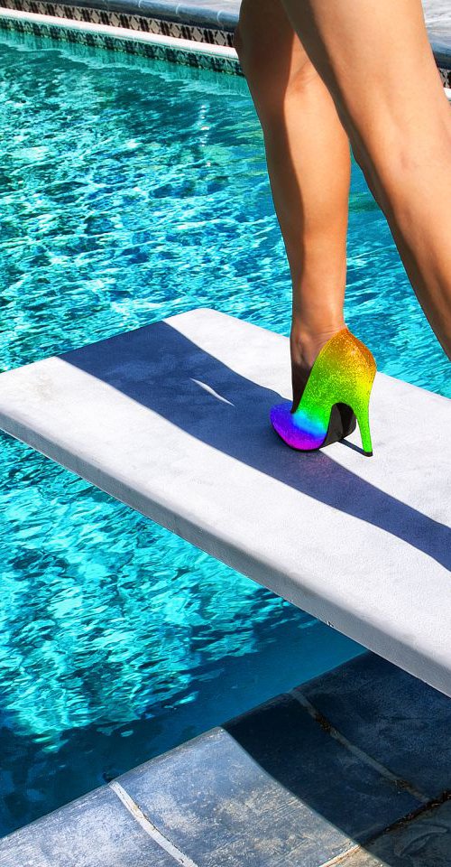 RAINBOW HEELS Palm Springs CA by William Dey