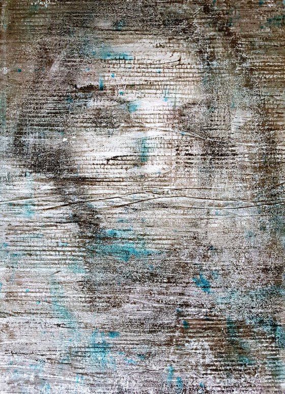 Irene (n.373) - 72,00 x 52,00 x 2,50 cm - ready to hang - acrylic painting on