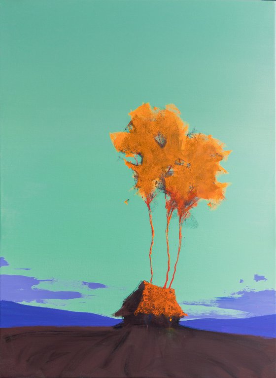 Amber Quiet Above the Plain