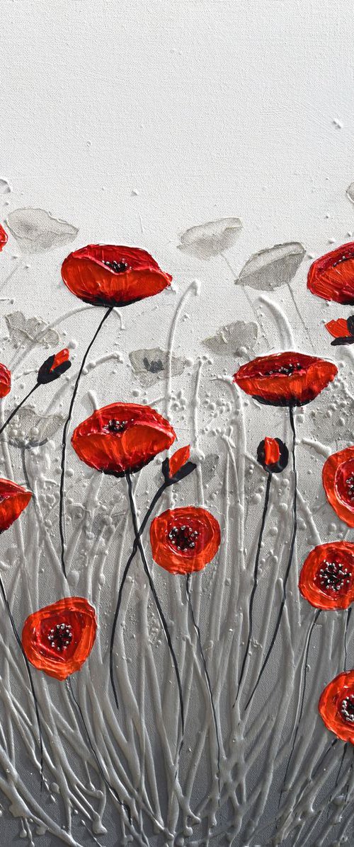 Red Poppy Savanna by Amanda Dagg