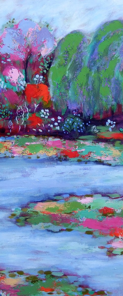 Mid-Summer Pond by Karen Rieger