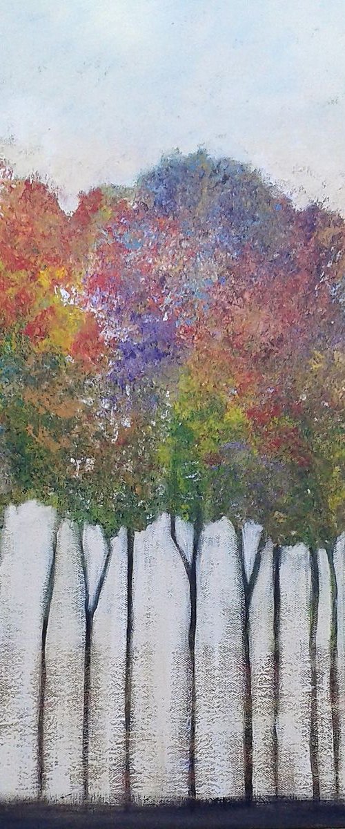 Summer Trees III by Jan Rippingham