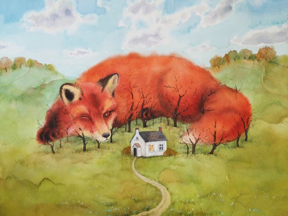 Foxy Guardian of the House
