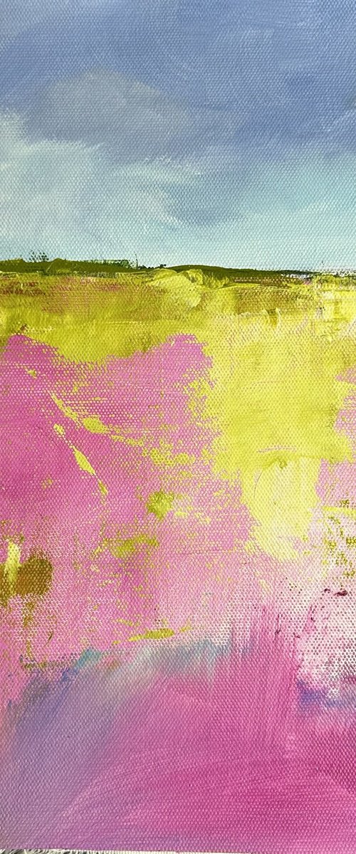 Abstract Landscape - Summer Meadows 4 by Catherine Winget