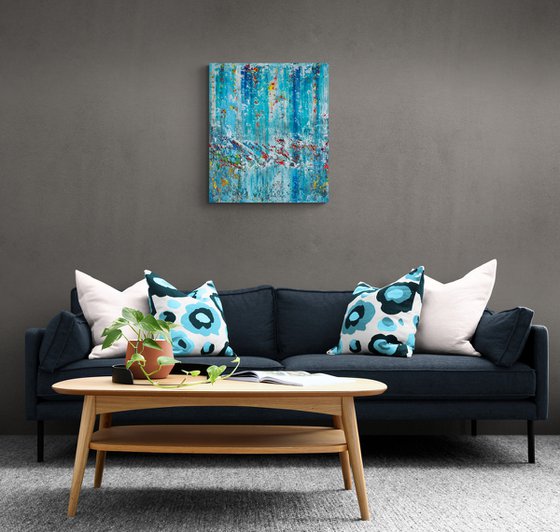 70x60cm | 23.5x31.5″ Original abstract painting Canvas oil artwork Modern art