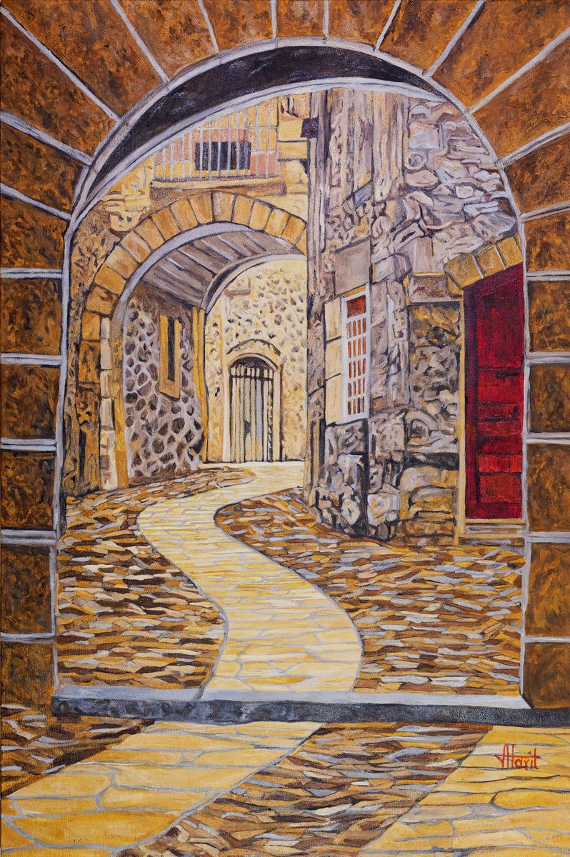 Arch Of The Ages By Ajay Harit, 24 X 36, Artwork For Sale On Artfinder