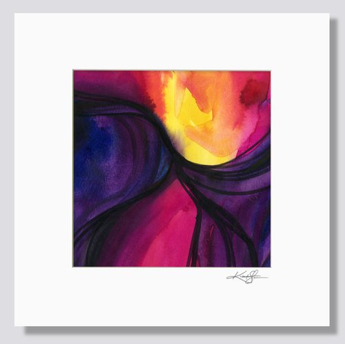 Soul Healing 4 - Zen Abstract Painting by Kathy Morton Stanion by Kathy Morton Stanion