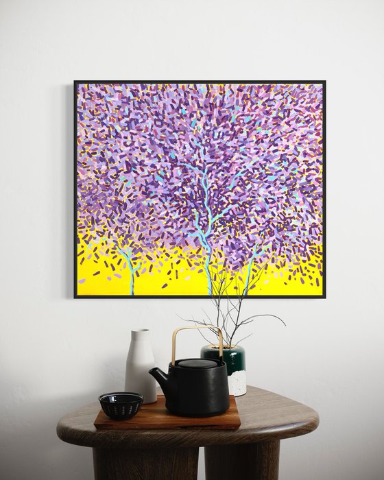 Purple tree