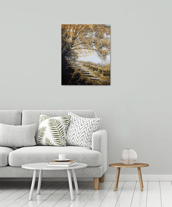 The Big Tree At Dusk