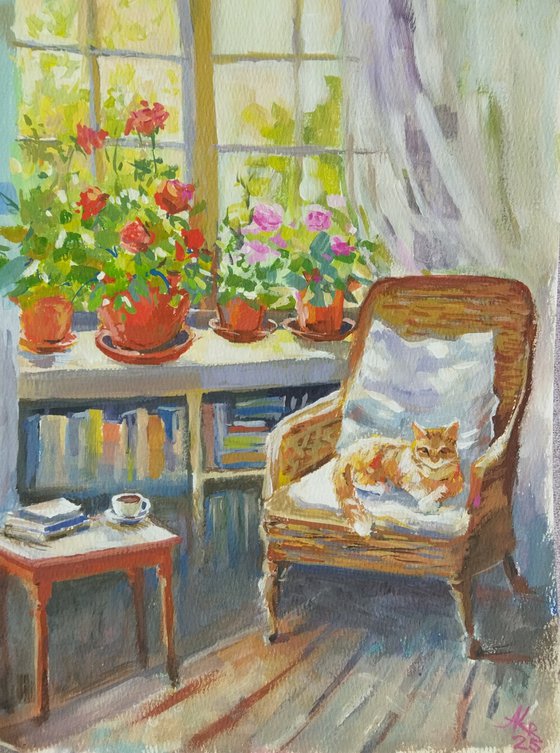 Cat in the Light