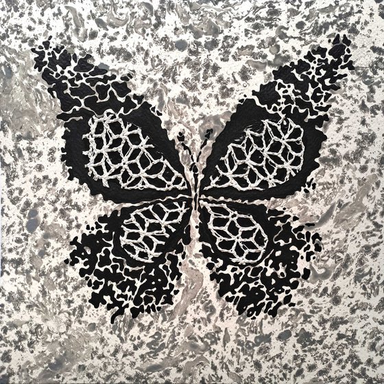 Set of 4 «LacyButterflies»