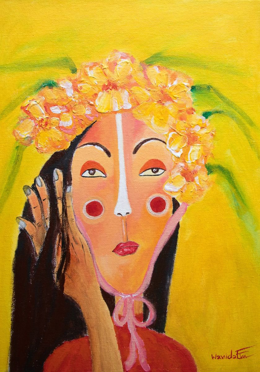 Daffodil girl by WanidaEm