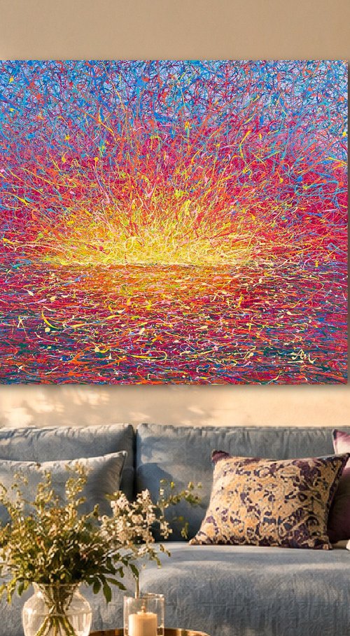 Lush Splash of Passion by Nadiia Antoniuk