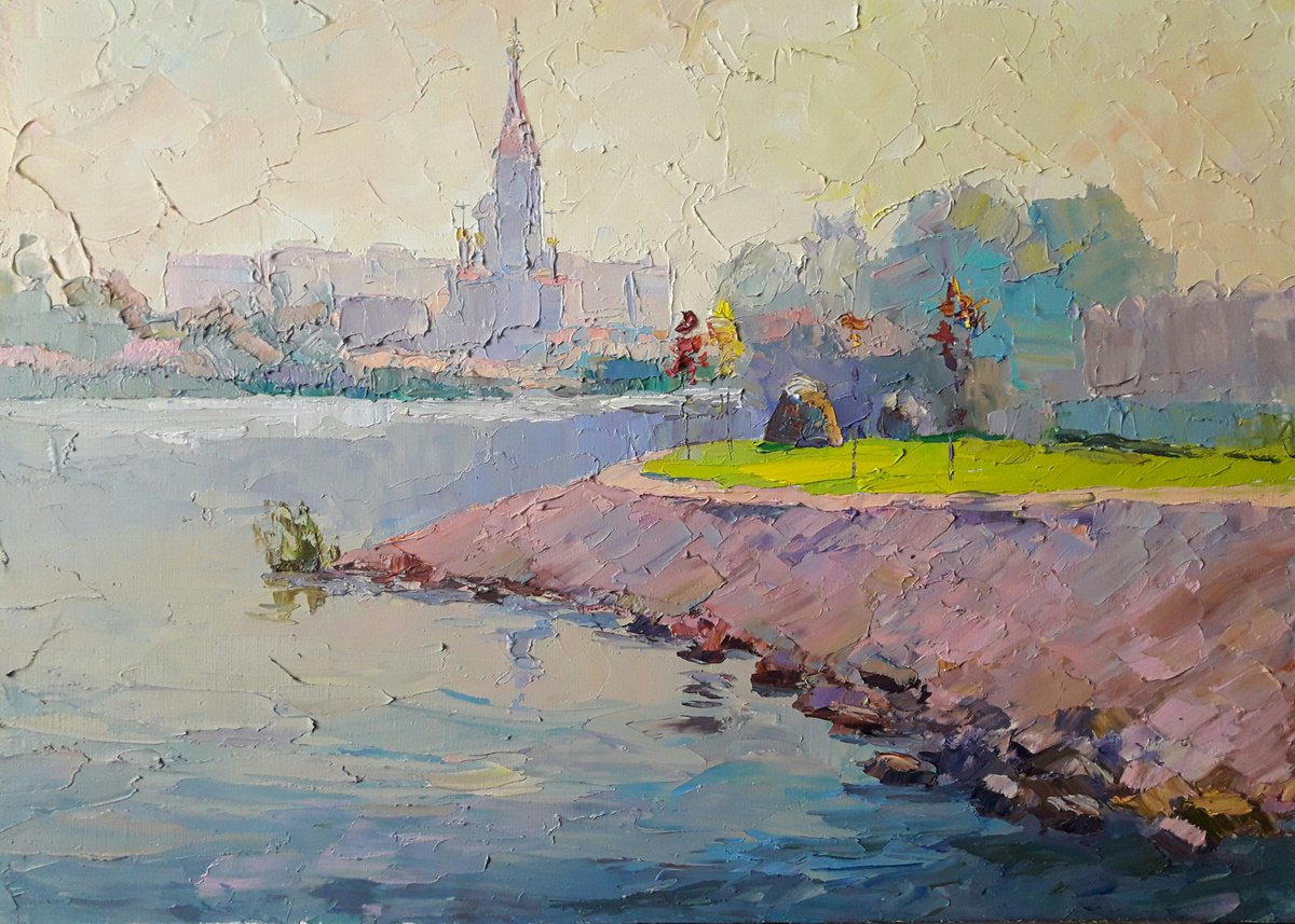 Dry Kagamlyk River By Boris Serdyuk, 28 X 20, Artwork For Sale On Artfinder
