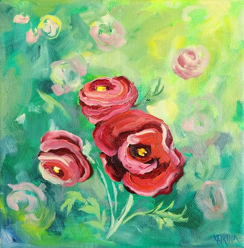 Ranunculus by Katrina Case