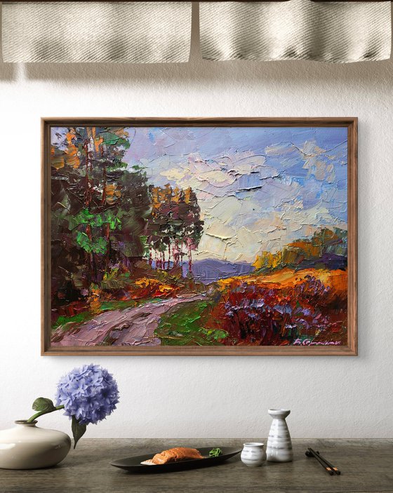 The road to the forest