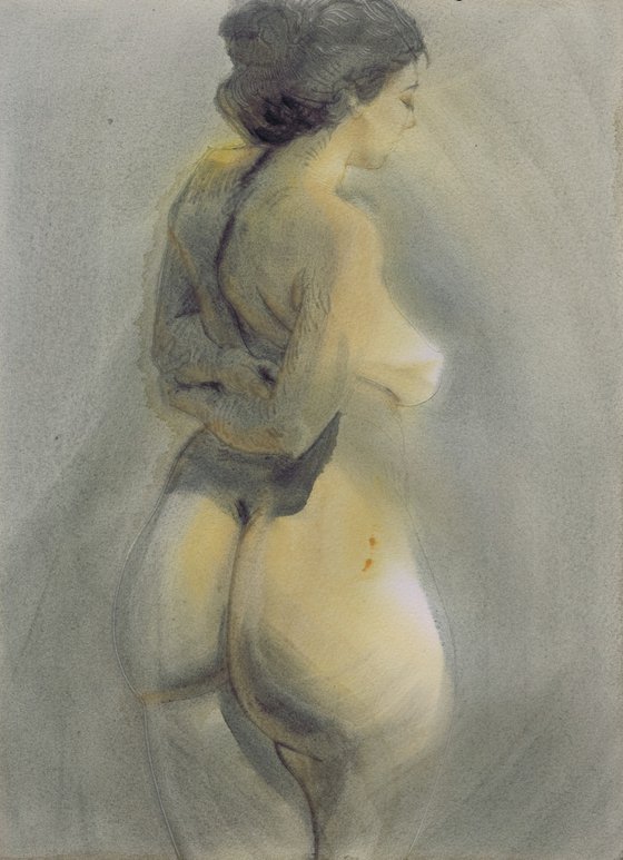 Erotic Art Beautiful nude 1867