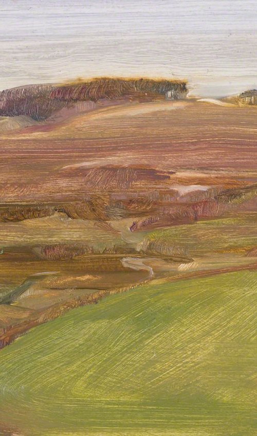 View across the Saltmarshes, North Gower by Imogen Reid