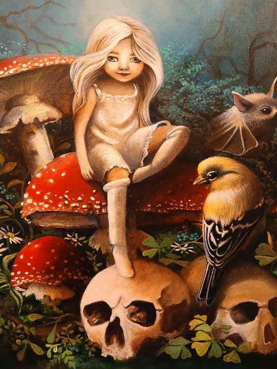 The poisonous mushrooms fairy