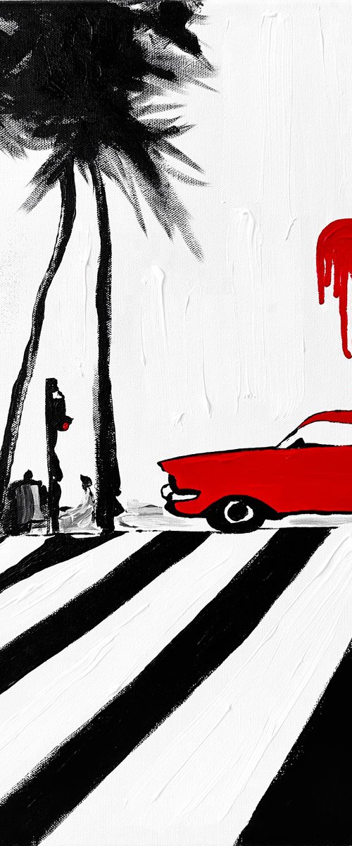 Melting Sun in L.A. by Kristina Mallen
