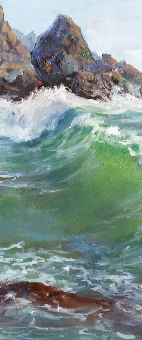 By the sea by Ann Krasikova