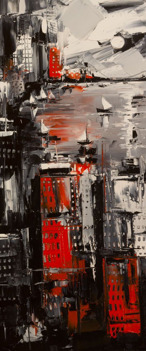 Contour of the city by Lana Frey