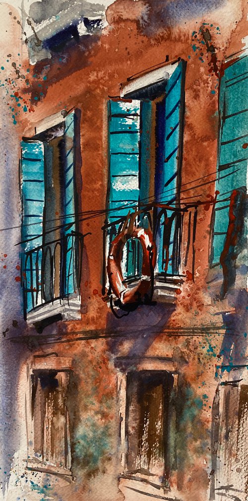 Venetian Window 1 by Valeria Golovenkina