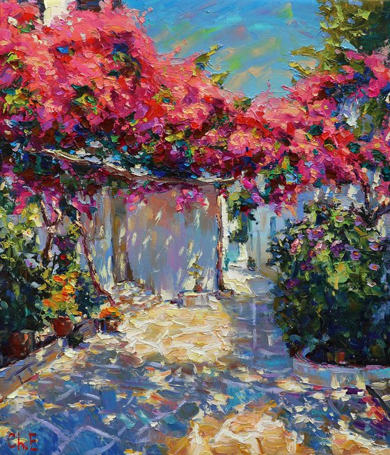 "Blomsng courtyard"