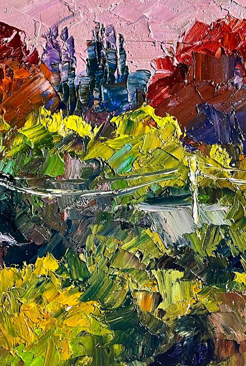 Crimson Autumn by Boris Serdyuk