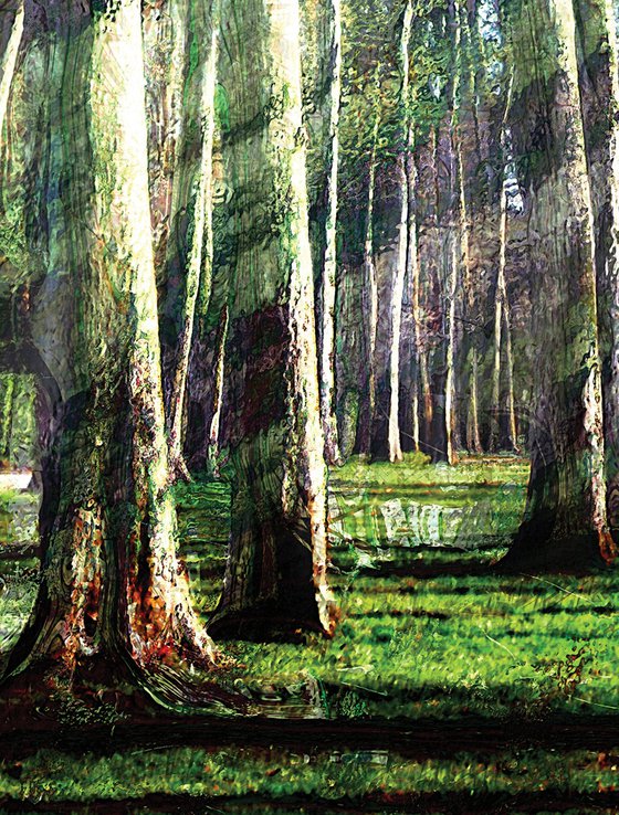 Bosque/XL large original artwork