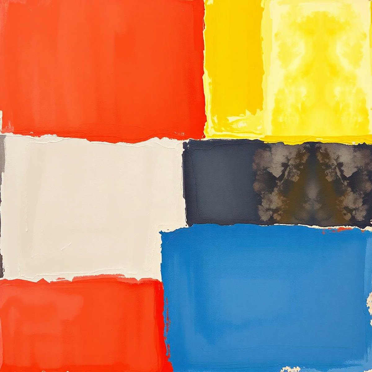 Abstract Giclee Print By Alessandro Butera, 35 X 35, Colors And Space, Original Artwork