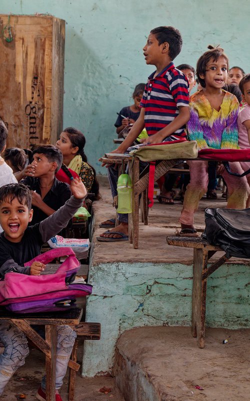 Indian Classroom by Marc Ehrenbold