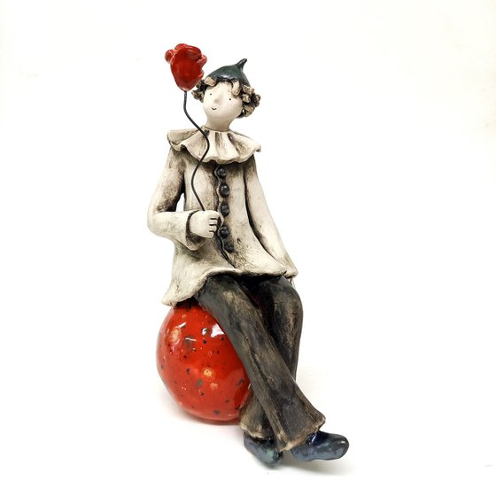 Pierrot and the Rose