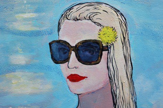 Girl in Sunglasses