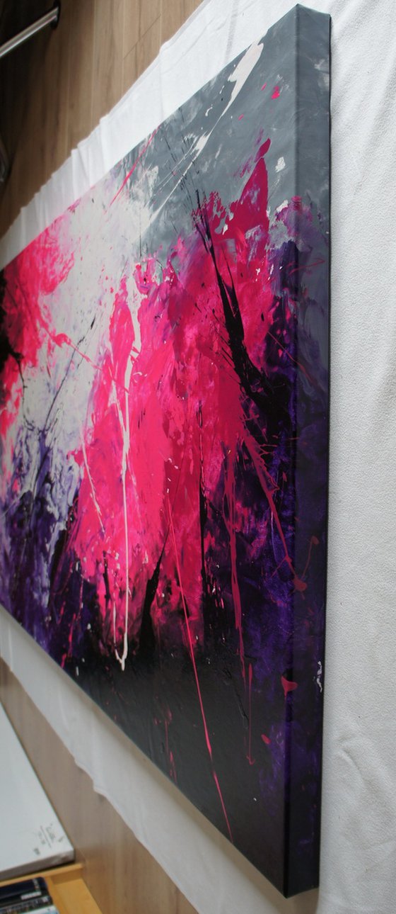 Color Storm I (200 x 100 cm) XXXL (80 x 40 inches)