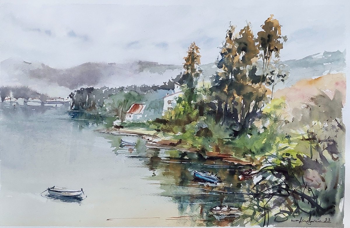 VILLAVICIOSA ESTUARY by Maylu Garci?a
