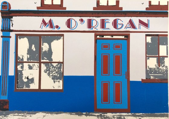 Irish shop fronts - M.O'regan