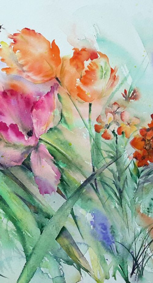 Spring is here by Anjana Cawdell