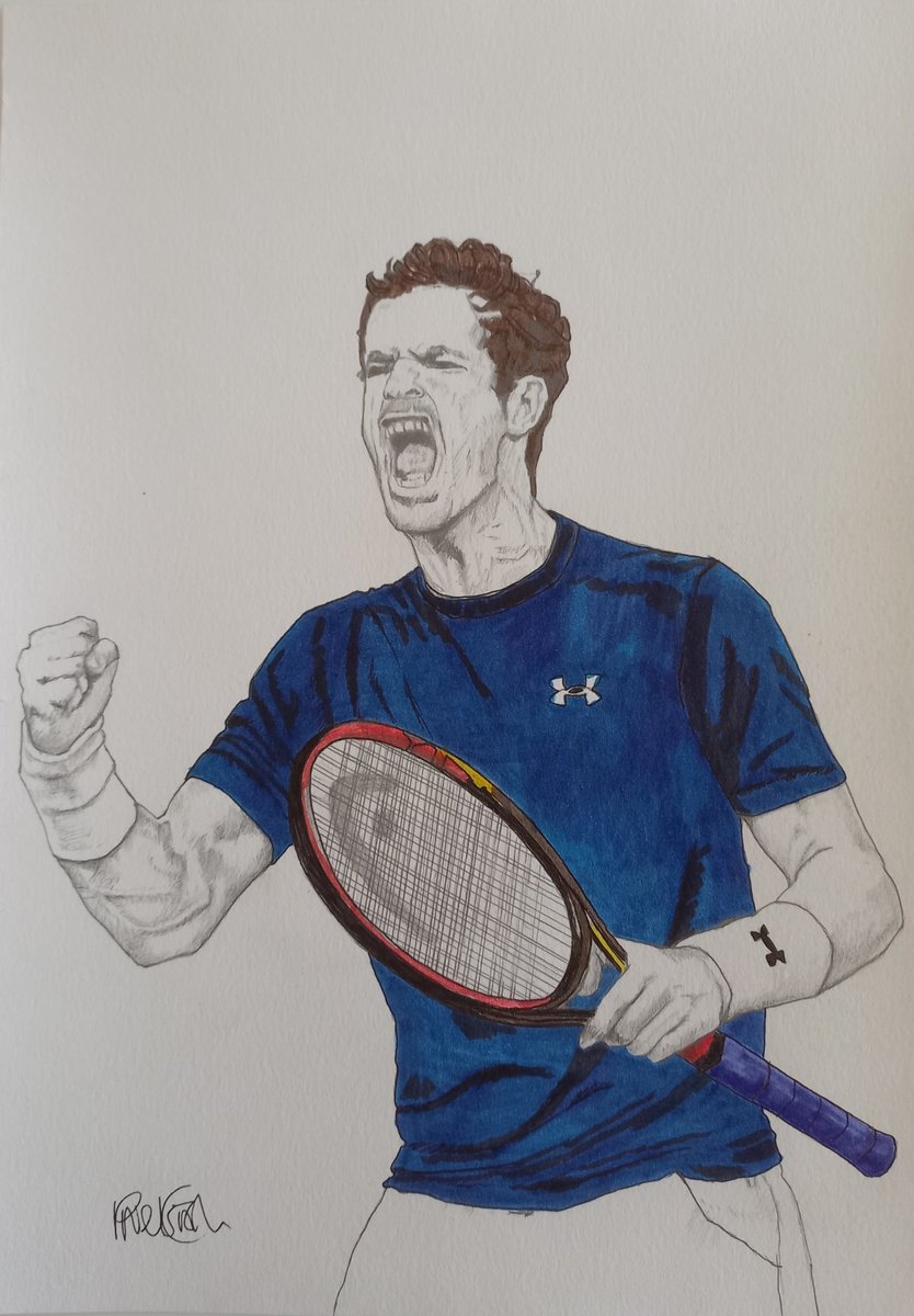 Tennis Andy Murray by Paul Nelson-Esch