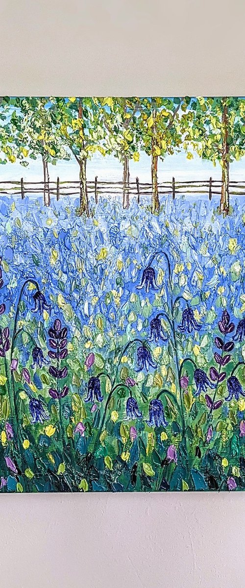 Bluebell patch by Paige Castile