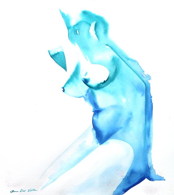 Nude painting "In Fluid Form XX"