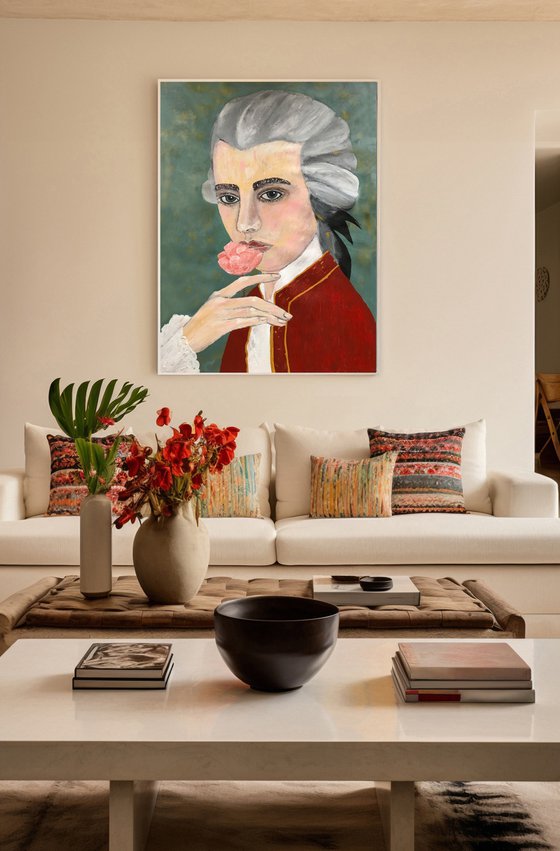 The Enigma of the Flower - Art-Deco