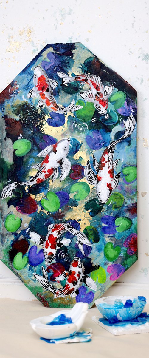 Deeply connected by Poovi Art