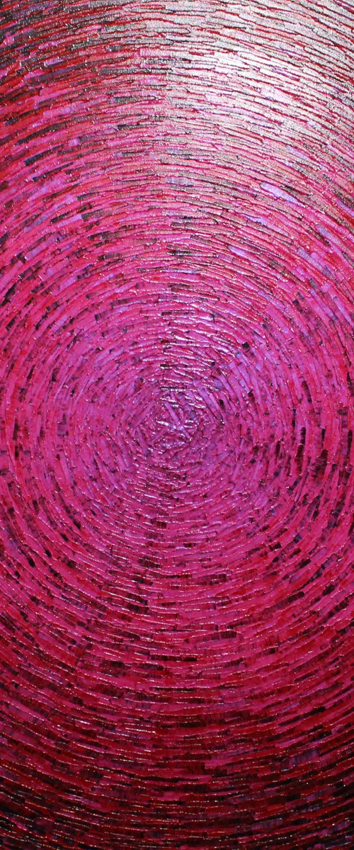 Vast shine of pink red colours by Jonathan Pradillon