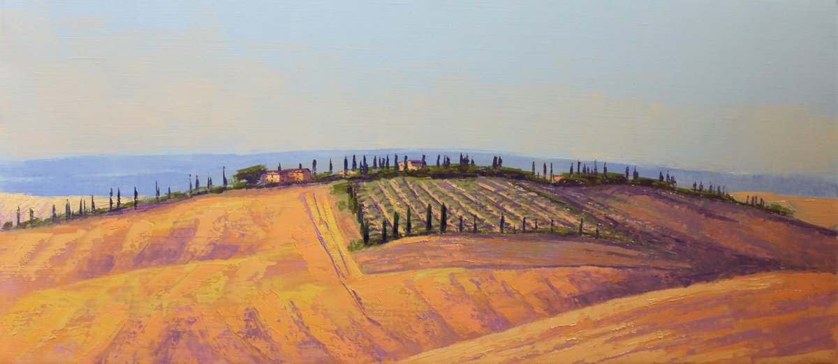 Toscana, Plein Air by REVAZ TCHEISHVILI