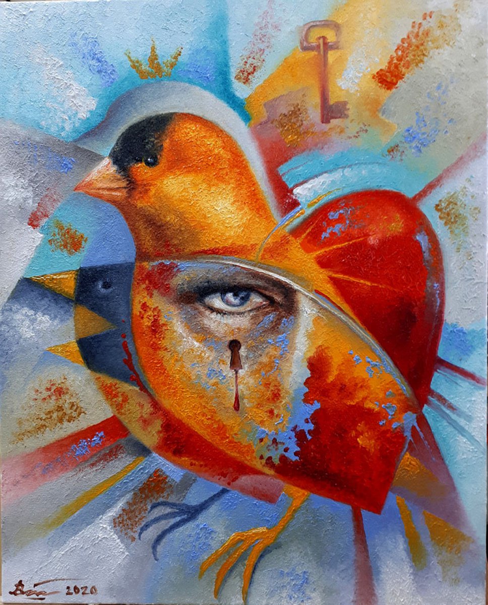 Bird soul inside by Serhii Voichenko