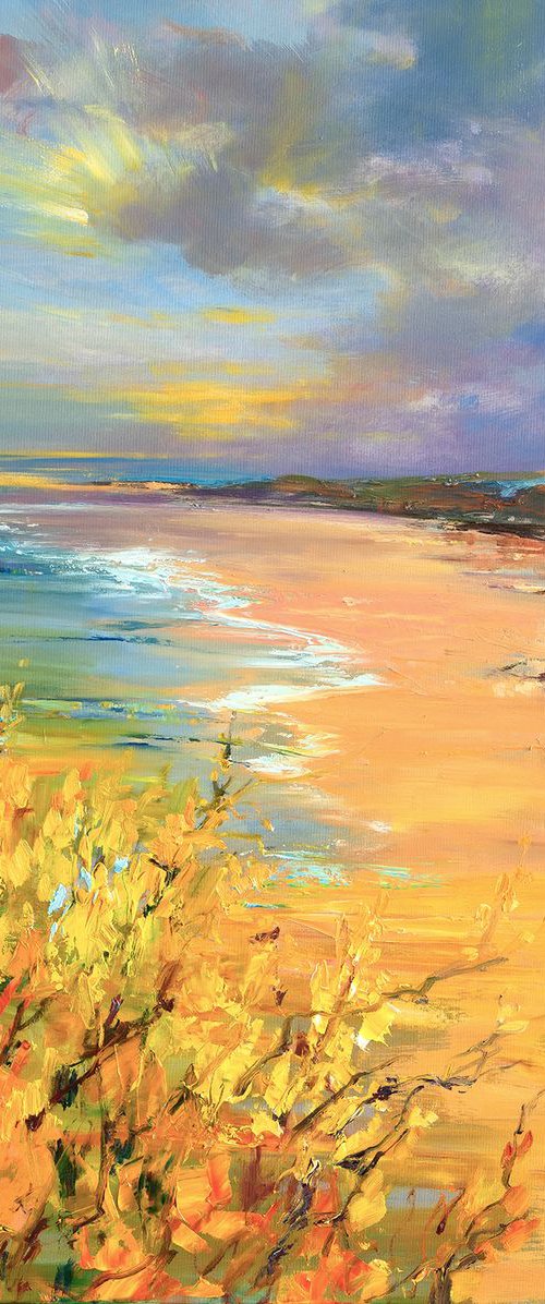 'Day out at Rhossili' by Ewa Czarniecka