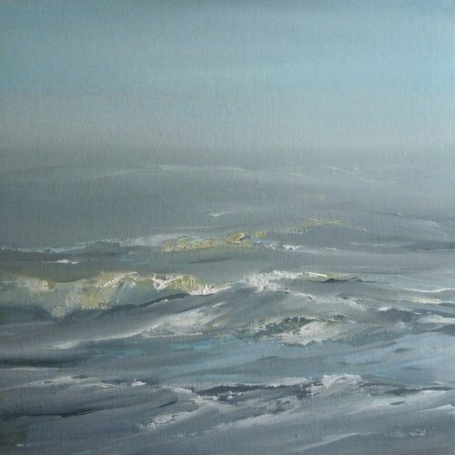 Grey Ocean by Linda Monk